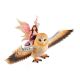 SCHLEICH Elf na magičnoj sovi od glitera - 70713