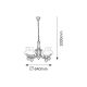 Rabalux Luster Petronel E27 5x MAX 60W mat crno (7079) - 7079