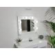 DURA Ogledalo za Šminkanje sa Ramom 70x60 sa 6 LED sijalica MakeUp Mirror Kozmetičko Frizer - DURA1306