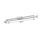 Rabalux Plafonjera Nefertum LED 38W crna (71004) - 71004-1