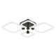 Rabalux Plafonjera Sotiris LED 47W mat crno (71006) - 71006-1