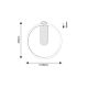 Rabalux Zidna lampa Tumnus LED 14W srebrna strugani aluminijum (71010) - 71010-1