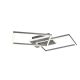Rabalux Plafonjera Athelstan LED 40W srebrna strugani aluminijum (71014) - 71014