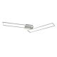 Rabalux Plafonjera Benedick LED 40W srebrna strugani aluminijum (71015) - 71015-1