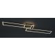 Rabalux Plafonjera Benedick LED 40W srebrna strugani aluminijum (71015) - 71015-1