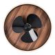 Rabalux Plafonjera Faustine LED 30W crna (71016) - EP71016