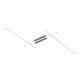 Rabalux Plafonjera Negan LED 24W srebrna (71019) - 71019