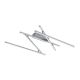 Rabalux Plafonjera Negan LED 40W srebrna (71020) - 71020