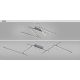 Rabalux Plafonjera Negan LED 40W srebrna (71020) - 71020