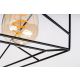 Rabalux Plafonjera Boire E27 4x MAX 40W crna (71024) - 71024-1