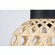 Rabalux Zidna lampa Rattan E27 1x MAX 15W crna (71025) - 71025