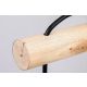 Rabalux Zidna lampa Rattan E27 1x MAX 15W crna (71025) - 71025