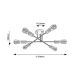 Rabalux Plafonjera Branwen E27 6x MAX 25W mat crno (71026) - 71026-1
