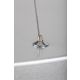 Rabalux Visilica Tesia LED 60W srebrna (71042) - 71042