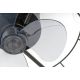 Rabalux Plafonjera Cadmus E27 3x MAX 25W crna (71043) - 71043-1