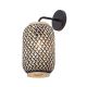 Rabalux Zidna lampa Adalla E27 1x MAX 40W mat crno (71091) - 71091