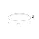Rabalux Plafonjera Rorik LED 18W bela (71123) - 71123