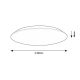 Rabalux Plafonjera Rorik LED 45W bela (71125) - 71125
