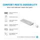 HP Bežična tastatura + miš 230, SRB, 3L1F0AA#BED, bela - 3L1F0AA#BED