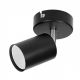 ADVITI Plafonska-zidna spot svetiljka 1xGU10 IP20 8.8x14x8 cm Doa, crna - ORNAD-OP-6193BGU10