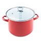 FACKELMANN Lonac sa staklenim poklopcem 24cm/7.5L, emajliran - 7161328