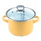 FACKELMANN Lonac sa staklenim poklopcem 16cm/ 2L, emajliran - 7161728