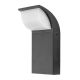 Rabalux Spoljna zidna rasveta Hongkong LED 9W crna (7166) - 7166