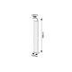 Rabalux Spoljna podna rasveta Hongkong LED 9W crna (7167) - 7167