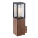 Rabalux Spoljna zidna rasveta Wales E27 1x MAX 60W hrast (7195) - 7195