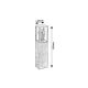 Rabalux Spoljna podna rasveta Wales E27 1x MAX 60W hrast (7196) - 7196