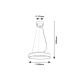 Rabalux Visilica Ceilo LED 38W bela (72002) - 72002