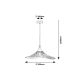 Rabalux Visilica Sombero E27 1x MAX 60W mat crno (72004) - 72004