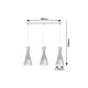 Rabalux Visilica Leandros E27 3x MAX 40W mat crno (72006) - 72006