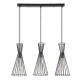 Rabalux Visilica Leandros E27 3x MAX 40W mat crno (72006) - 72006