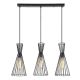 Rabalux Visilica Leandros E27 3x MAX 40W mat crno (72006) - 72006