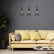 Rabalux Visilica Leandros E27 3x MAX 40W mat crno (72006) - 72006