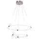 Rabalux Visilica Irelia LED 55W brušeni hrom (72009) - 72009