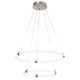 Rabalux Visilica Irelia LED 55W brušeni hrom (72009) - 72009
