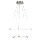 Rabalux Visilica Irelia LED 55W brušeni hrom (72009) - 72009