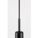 Rabalux Visilica Dvora E27 1x MAX 40W mat crno (72021) - 72021