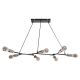 Rabalux Visilica Branwen E27 7x MAX 25W mat crno (72027) - 72027