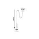 Rabalux Visilica Dollien E27 1x MAX 60W mat crno (72071) - 72071