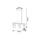 Rabalux Visilica Niylah E27 3x MAX 25W crna (72083) - 72083-1