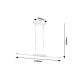 Rabalux Visilica Tamur LED 26W bukva (72084) - 72084