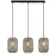 Rabalux Visilica Adalla E27 3x MAX 40W mat crno (72093) - 72093