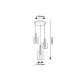 Rabalux Visilica Lissandra E27 3x MAX 40W mat crno (72103) - 72103