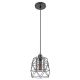 Rabalux Visilica Emrys E27 1x MAX 40W mat crno (72111) - EP72111
