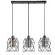 Rabalux Visilica Emrys E27 3x MAX 40W mat crno (72113) - 72113