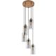 Rabalux Visilica Tanno E27 5x MAX 25W hrast (72125) - 72125