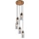 Rabalux Visilica Tanno E27 5x MAX 25W hrast (72125) - 72125